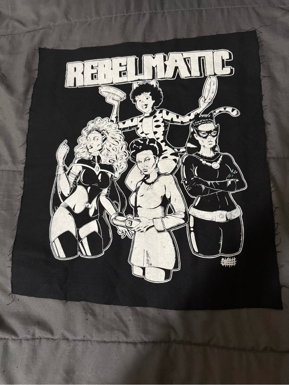 Rebelmatic Band Patch Large